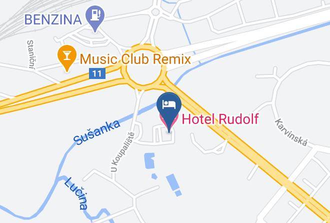 Karvina - Hotel Rudolf Maps