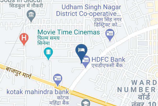 Rudrapur - Hotel Rudra Continental Maps