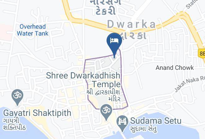 Dwarka - Hotel Rudra Plaza Maps