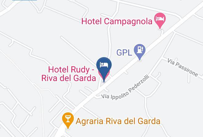 Trento - Hotel Rudy Riva Del Garda Maps