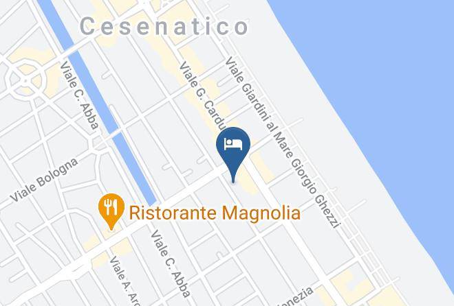 Forli - Hotel Rugantino Maps