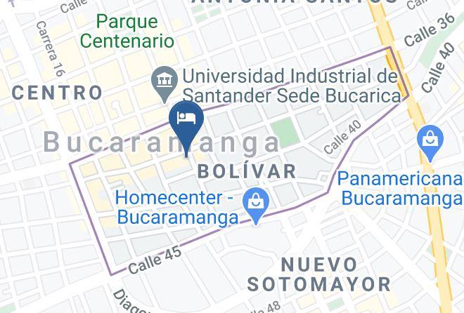 Bucaramanga - Hotel Ruitoque Bucaramanga Maps