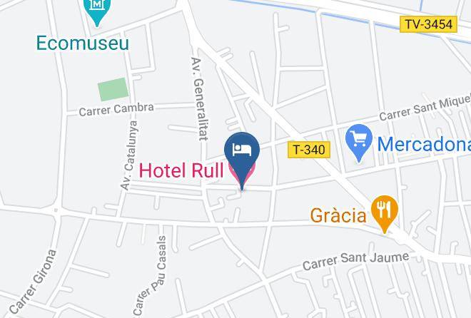 Tarragona - Hotel Rull Maps