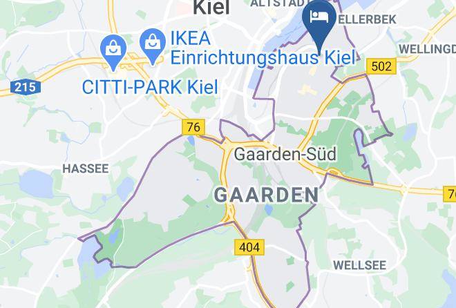 Kiel - Hotel Runge Maps