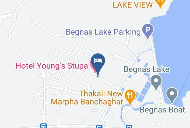 Pokhara - Hotel Rupa Begnas Lake Inn Maps
