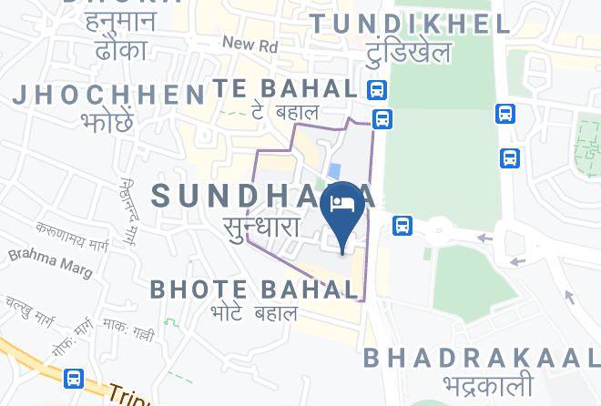 Kathmandu - Hotel Rupa View Maps