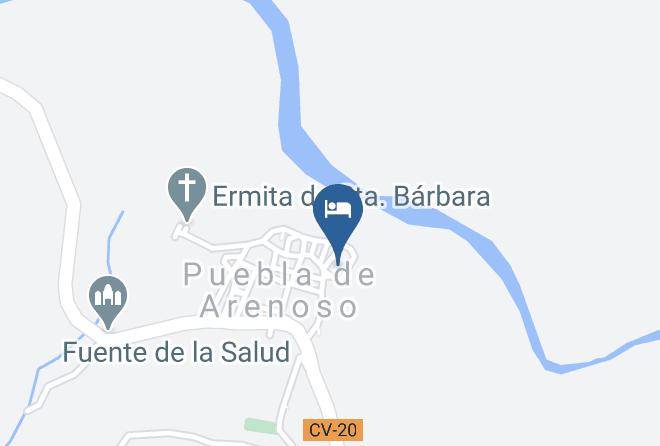 Castellon - Hotel Rural Restaurante Abadia Maps