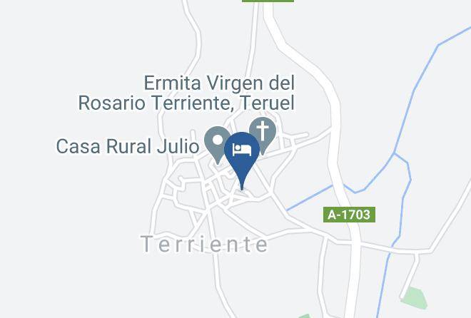 Teruel - Hotel Rural Abuelo Rullo Restaurante Maps