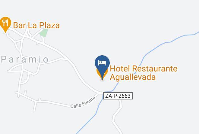 Zamora - Hotel Rural Aguallevada Maps