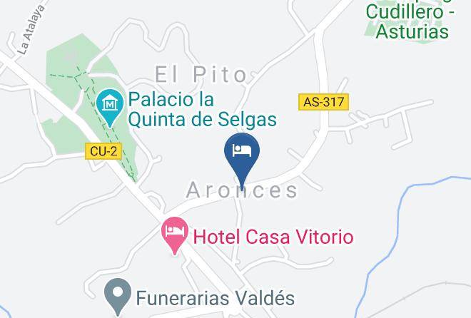 Asturias - Hotel Rural Aguilar Cudillero Maps