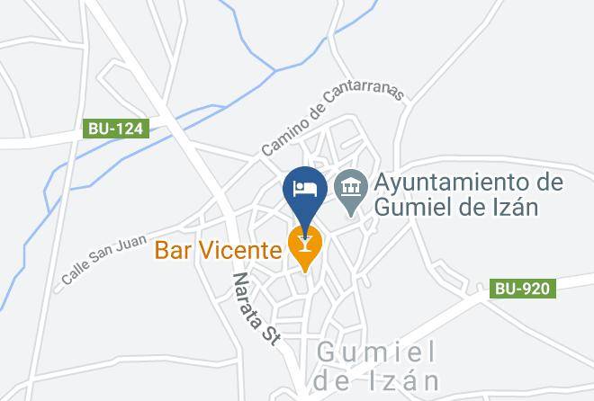 Burgos - Hotel Rural Aldonza Maps