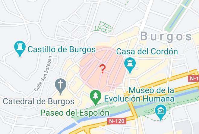 Burgos - Hotel Rural Anamari Maps
