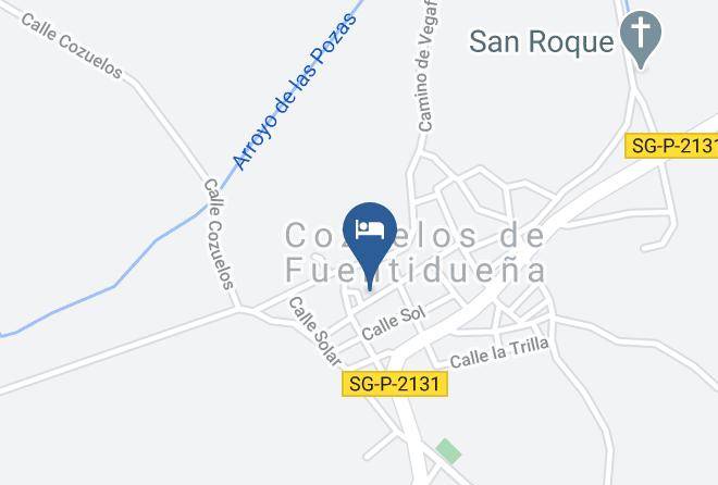 Segovia - Hotel Rural Ancha Castilla Maps