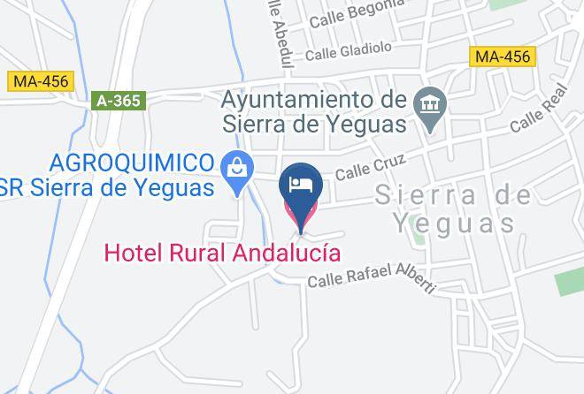 Malaga - Hotel Rural Andalucia Maps