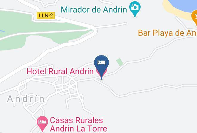 Asturias - Hotel Rural Andrin Maps