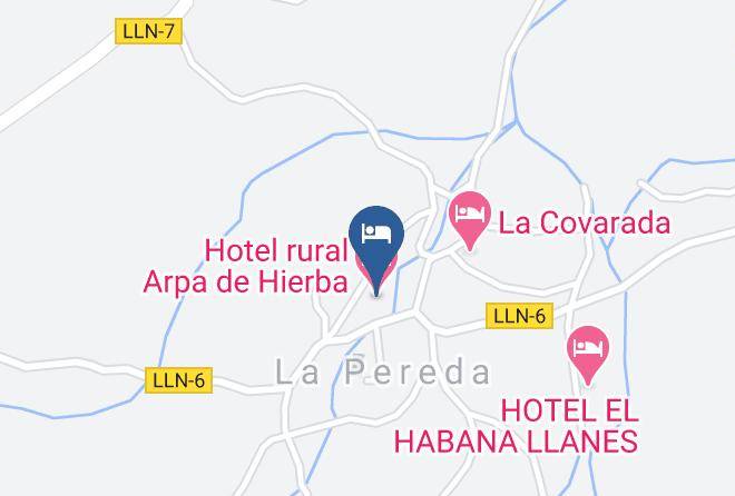 Asturias - Hotel Rural Arpa De Hierba Maps