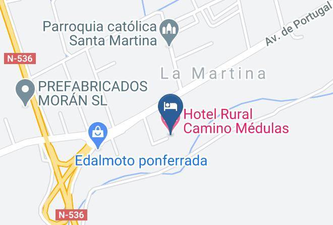 Leon - Hotel Rural Camino Medulas Maps