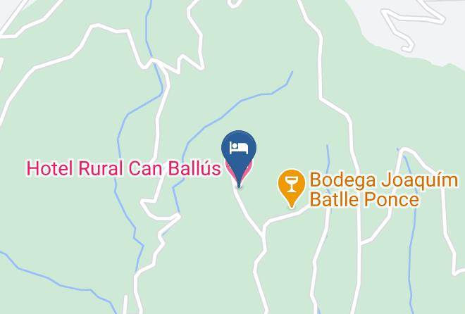 Barcelona - Hotel Rural Can Ballus Maps
