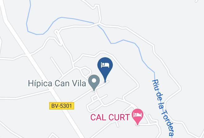 Barcelona - Hotel Rural Can Vila Maps
