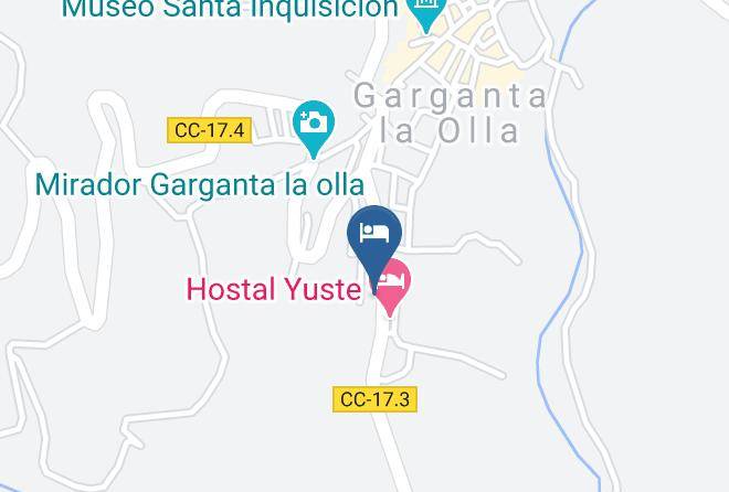 Caceres - Hotel Rural Carlos I Maps