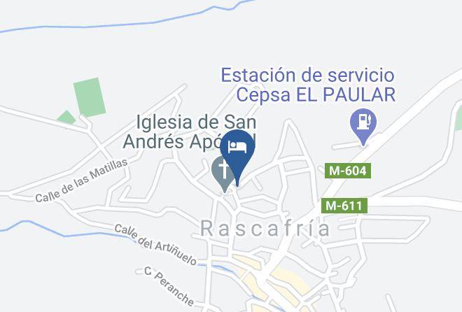 Madrid - Hotel Rural Caseron De Trastamara Maps