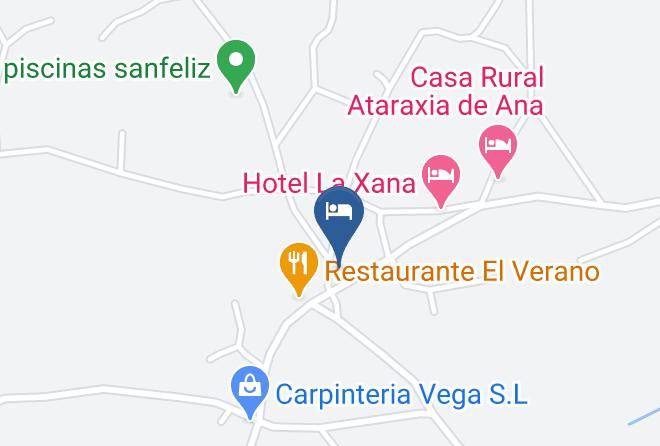 Hotel Rural Casona De Tresali Map