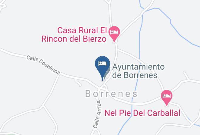 Leon - Hotel Rural Cornatel Medulas Maps