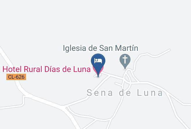 Leon - Hotel Rural Dias De Luna Maps