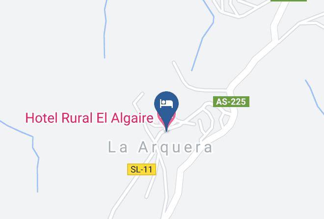 Asturias - Hotel Rural El Algaire Maps