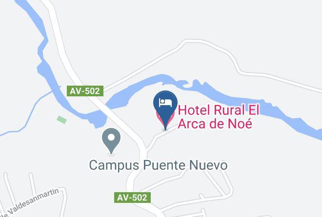 Avila - Hotel Rural El Arca De Noe Maps