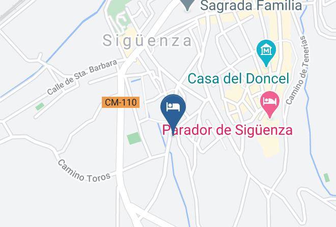 Guadalajara - Hotel Rural El Arrabal De Siguenza Maps