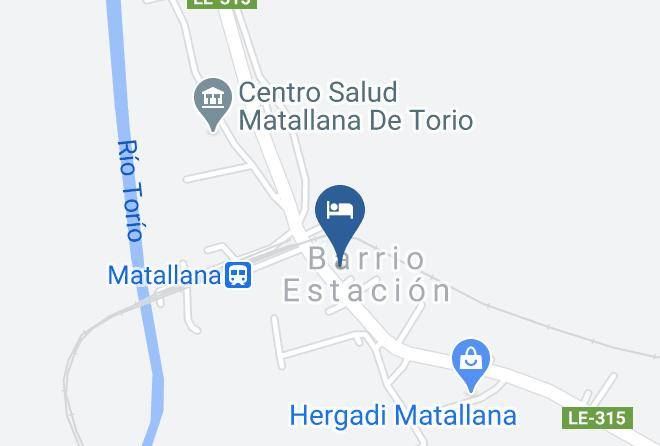 Leon - Hotel Rural El Arriero Maps