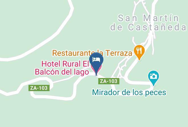 Hotel Rural El Balcon Del Lago Map