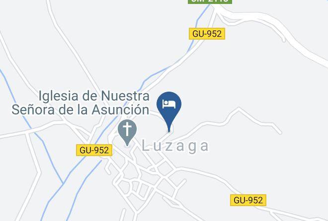 Guadalajara - Hotel Rural El Castejon De Luzaga Maps