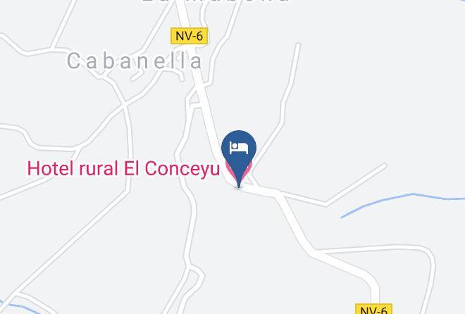 Asturias - Hotel Rural El Conceyu Maps