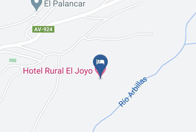 Avila - Hotel Rural El Joyo Maps