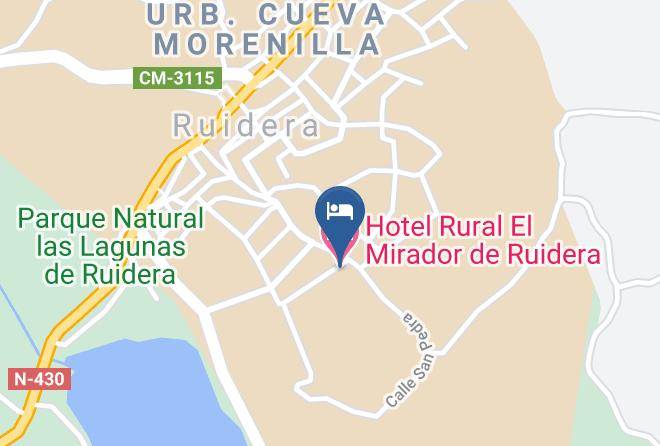 Hotel Rural El Mirador De Ruidera Map