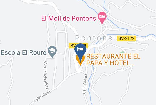 Barcelona - Hotel Rural El Moli Maps
