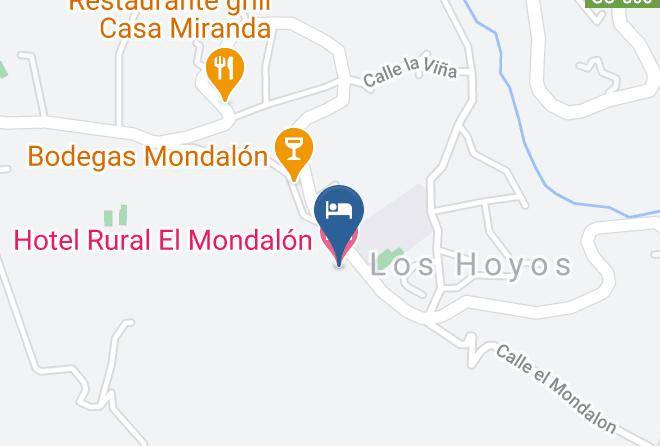 Las Palmas - Hotel Rural El Mondalon Maps