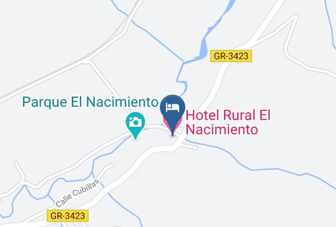 Granada - Hotel Rural El Nacimiento Maps