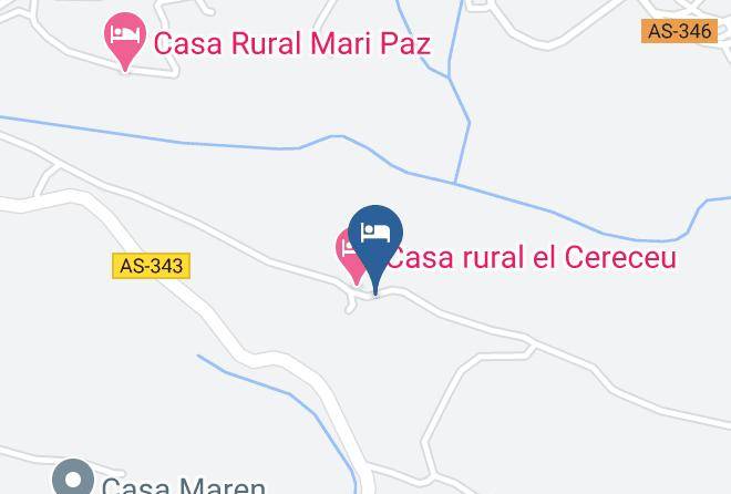 Asturias - Hotel Rural El Otero Maps