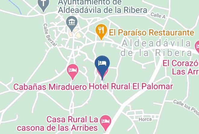 Salamanca - Hotel Rural El Palomar Maps