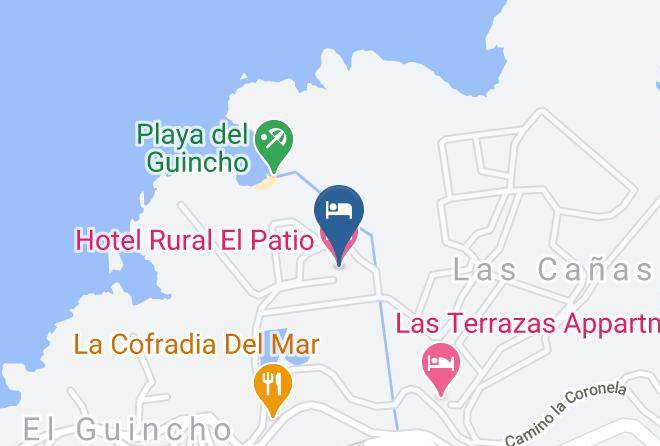 Santa Cruz De Tenerife - Hotel Rural El Patio Maps
