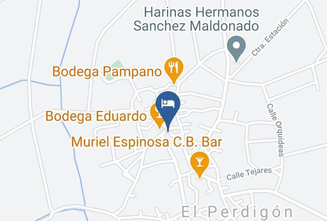 Zamora - Hotel Rural El Perdigon Maps