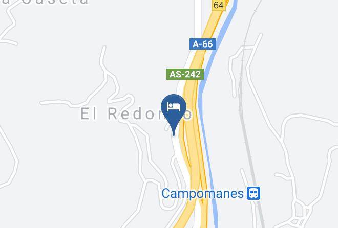 Asturias - Hotel Rural El Reundu Maps