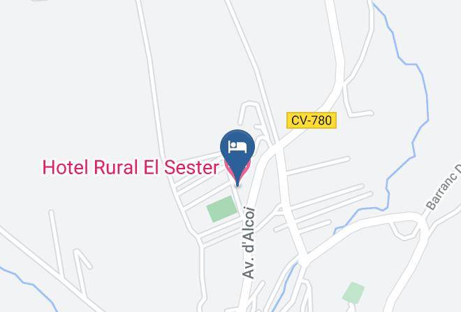 Alicante - Hotel Rural El Sester Maps
