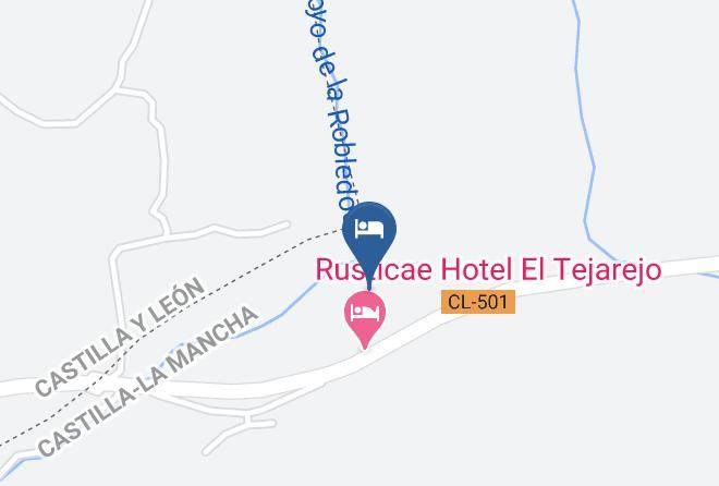 Hotel Rural El Tejarejo Map
