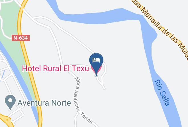 Asturias - Hotel Rural El Texu Maps