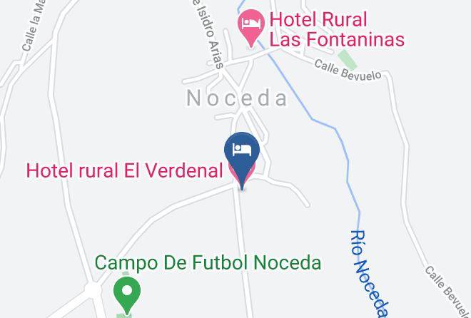 Leon - Hotel Rural El Verdenal Maps