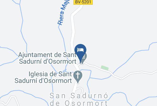 Hotel Rural Enric Map